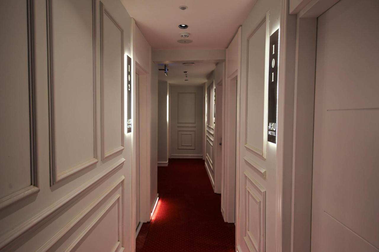 Axu Airport Hotel Arnavutkoy 외부 사진 A corridor at the hotel