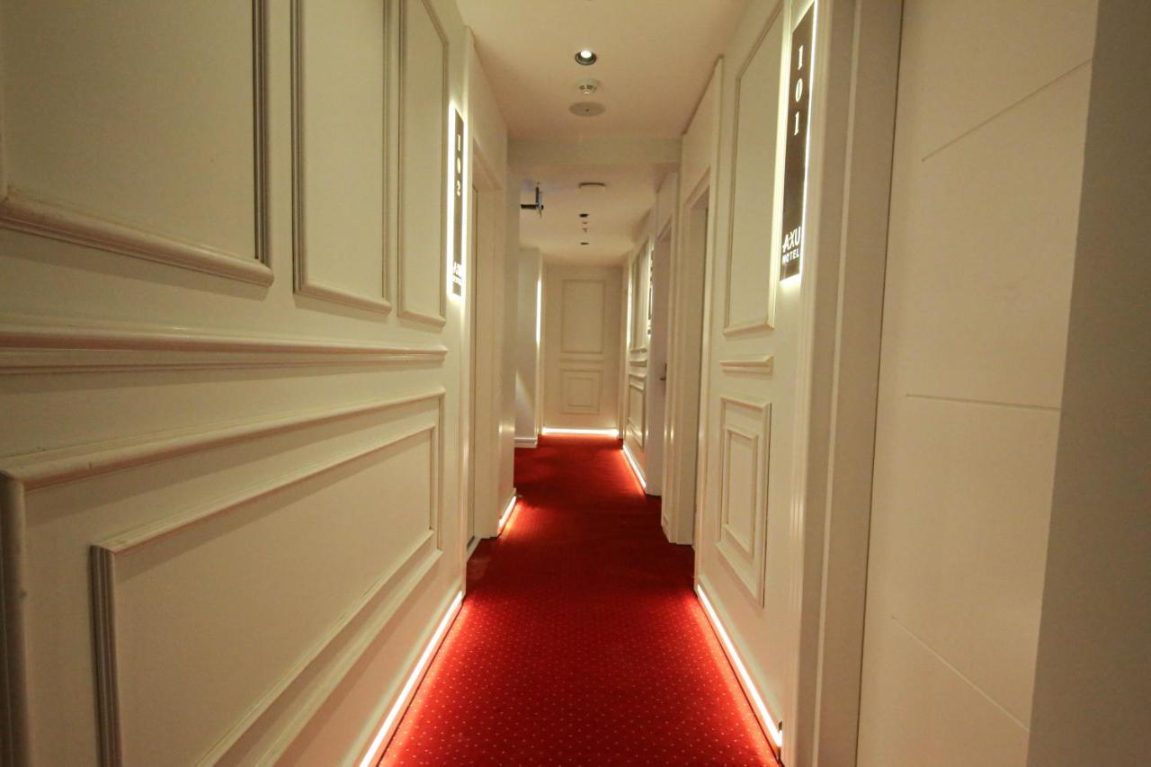 Axu Airport Hotel Arnavutkoy 외부 사진 A corridor at the hotel